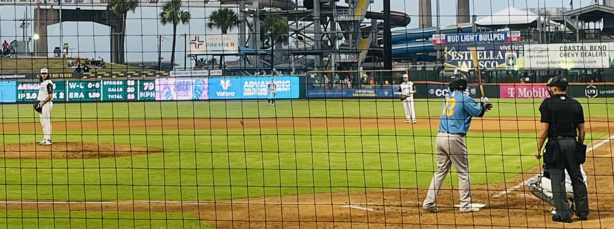 Texas Coastal Bend Sports Wire (@texcoastbend) on Twitter photo 👇🏼💯⚾️A little <a href="/cchooks/">Corpus Christi Hooks</a> action tonight! <a href="/szane_24/">Spencer Arrighetti</a> rehab stint on the bump tonight! ⚾️💯👇🏼 👇🏼💯⚾️A little <a href="/cchooks/">Corpus Christi Hooks</a> action tonight! <a href="/szane_24/">Spencer Arrighetti</a> rehab stint on the bump tonight! ⚾️💯👇🏼