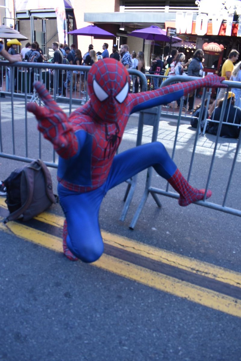 ToonamiSquad's tweet image. Doing whatever a spider can. #SpiderMan #Marvel #SDCC #SDCC2025