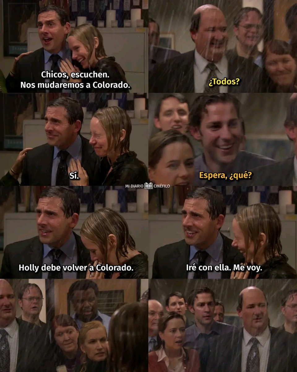 juegoofthrones's tweet image. que estafa the office porque la empecé pensando que era una serie en la que solo me iba a reír (lo hice) pero en el momento en que se va michael lloré 4 días seguidos y quería acabar con mi vida