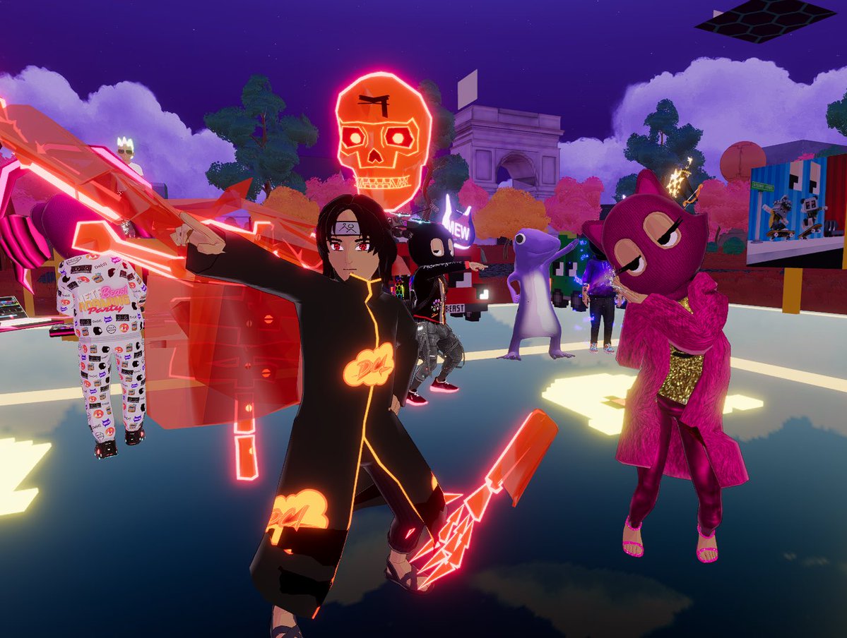Canessa (@canessadcl) on Twitter photo The party has started! Chilling with <a href="/metaryuk/">MetaRyuk</a> & friends!
Jump in now! -143,96
<a href="/akidcalledbeast/">a KID called BEAST</a> <a href="/Miguel_Amargo/">Amargo</a> <a href="/MAKEANFT/">make</a> <a href="/metadjai/">MetaDJ</a> <a href="/SinfulMeatStick/">SinfulMeatStick.eth</a> <a href="/Rafsby/">Rafsby | a KID called BEAST</a> The party has started! Chilling with <a href="/metaryuk/">MetaRyuk</a> & friends!
Jump in now! -143,96
<a href="/akidcalledbeast/">a KID called BEAST</a> <a href="/Miguel_Amargo/">Amargo</a> <a href="/MAKEANFT/">make</a> <a href="/metadjai/">MetaDJ</a> <a href="/SinfulMeatStick/">SinfulMeatStick.eth</a> <a href="/Rafsby/">Rafsby | a KID called BEAST</a>