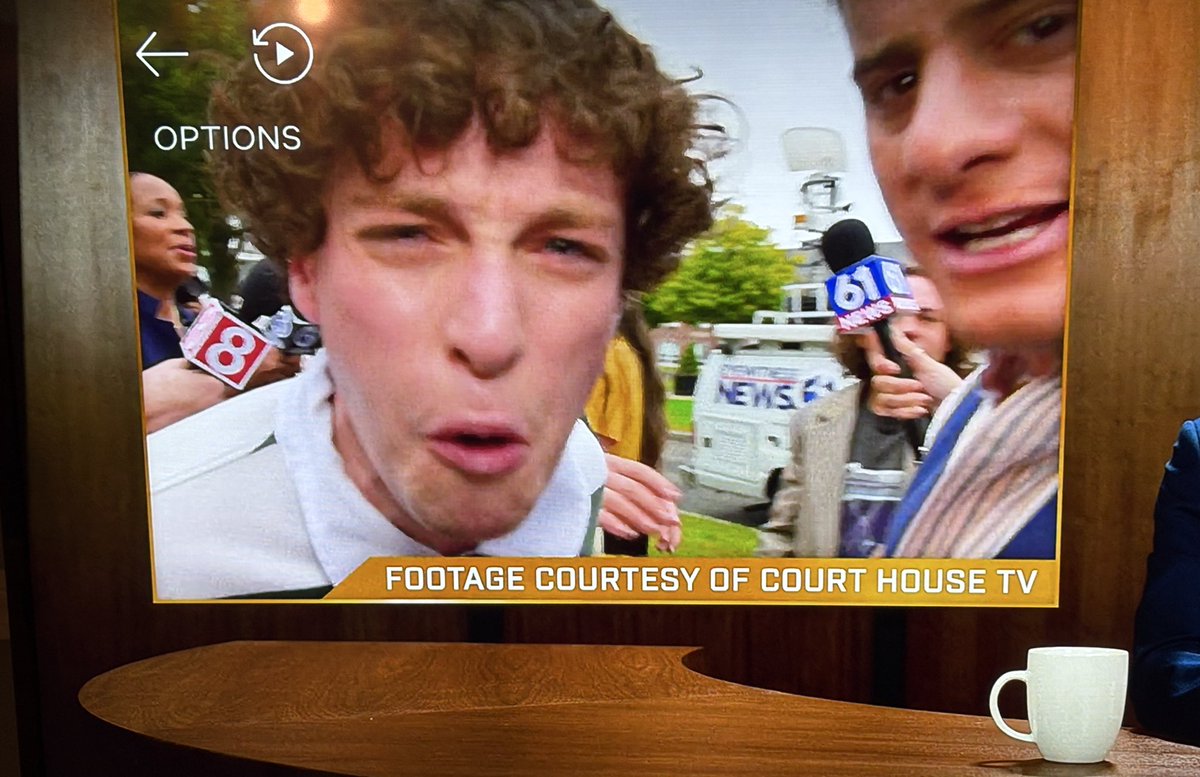 CTScoreboardPod's tweet image. Happy Gilmore 2 taking place in Connecticut is amazing. Peep the @WTNH @FOX61News and @WFSBnews mics!