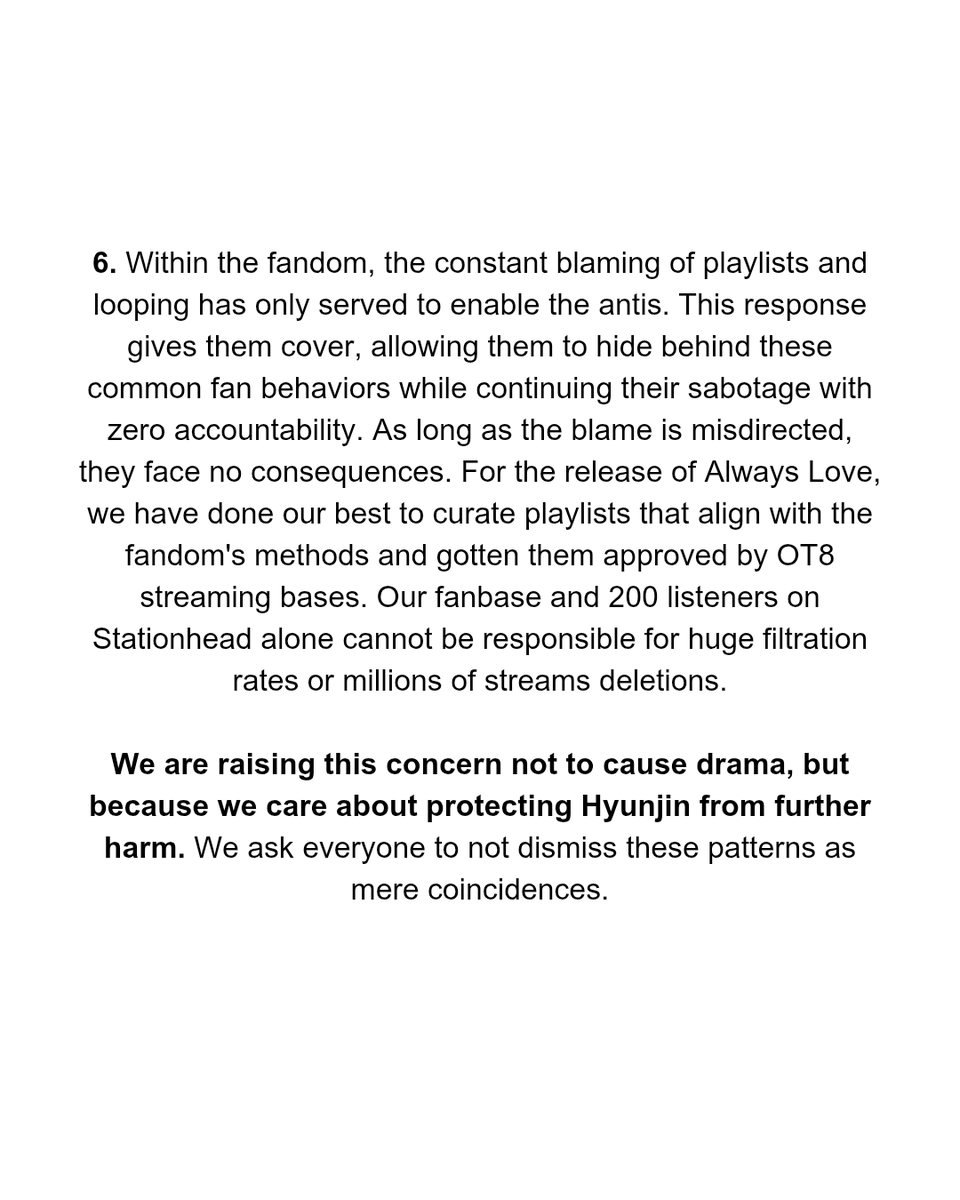HHJCentral's tweet image. We've debated on sharing this statement, knowing how it might be received. But things have escalated this month, and staying silent is no longer an option. Please read carefully before dismissing the claims.
Refer to the replies for graphs and supporting evidence
* Please note…