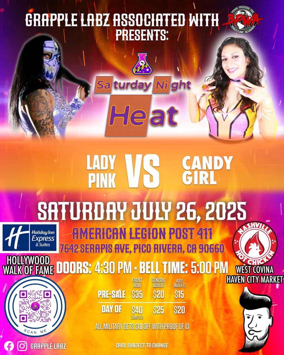 The Candy Girl (@_the_candygirl) on Twitter photo It’s Saturday night heat and I’m bringing the sweet!
<a href="/ladyy/">ไม่นกนะจ้ะ</a>.pink is going to feel that Sugar Rush! 🍭
Pico Rivera, get your sweet tooth ready! 🍬
#thecandygirl #prowrestling #candy #womenswrestling It’s Saturday night heat and I’m bringing the sweet!
<a href="/ladyy/">ไม่นกนะจ้ะ</a>.pink is going to feel that Sugar Rush! 🍭
Pico Rivera, get your sweet tooth ready! 🍬
#thecandygirl #prowrestling #candy #womenswrestling