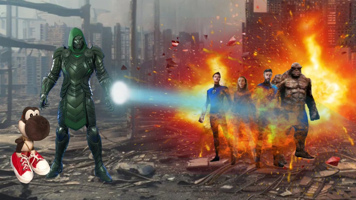 Doom4Ever's tweet image. Footage of me DESTROYING the Fantastic Four earlier.