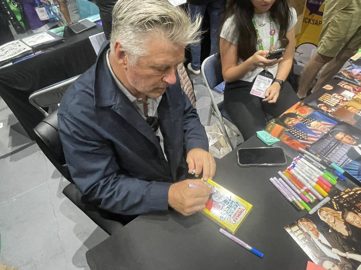 Nathan_TWR's tweet image. Got to meet Alec Baldwin today!