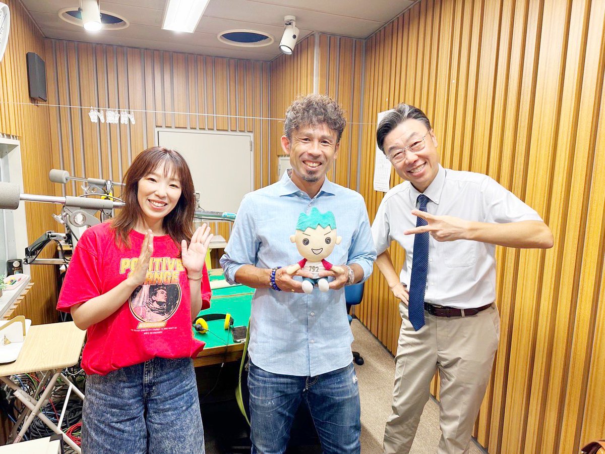 7月25日の放送では
レノファ 山口FCアンバサダーの山瀬功治さんにご出演いただきました！
8月11日の甲府戦の実況中継解説でもお世話になります🎤
#スポ天
#レノファ 
#山瀬功治
#金光一昭
#トクダトモヨ