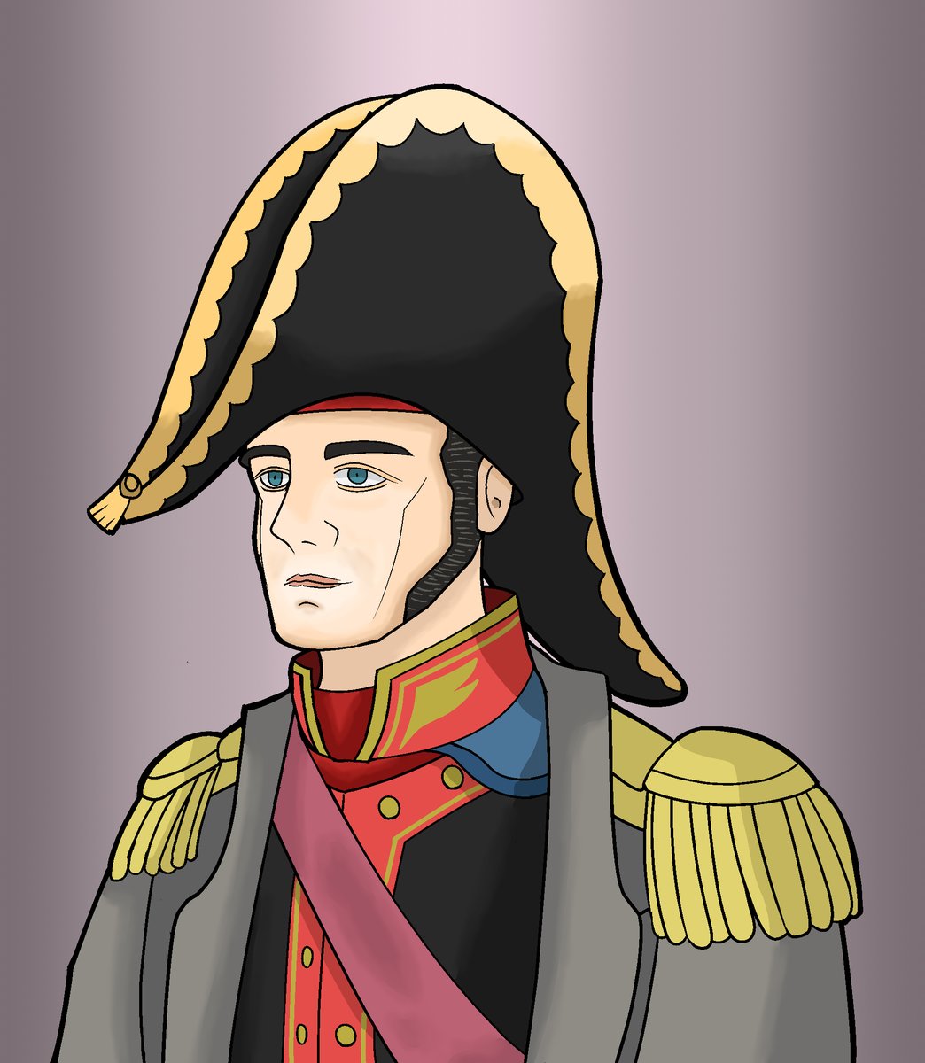 V69O6iL62aMiJjU's tweet image. #イラスト
メキシコ皇帝・アグスティン1世陛下。
一応、現代メキシコの建国者。
もっとも、その経緯から尊敬はされていない。