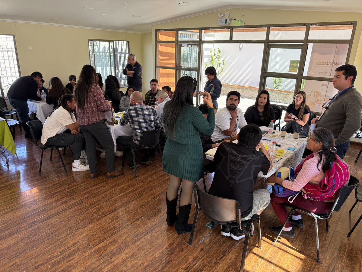 En el corazón del Tamarugal dimos inicio al ciclo de talleres para construir de forma colectiva la Política Regional de Turismo de Tarapacá 2024–2034 🏜️

¡Gracias Huara por su energía, compromiso y ganas de construir juntos el futuro del turismo regional! 🙌