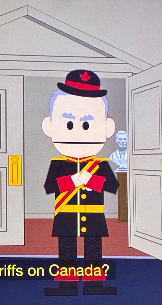 gnorpus's tweet image. MARK CARNEY IN SOITH PARKAKRKEK