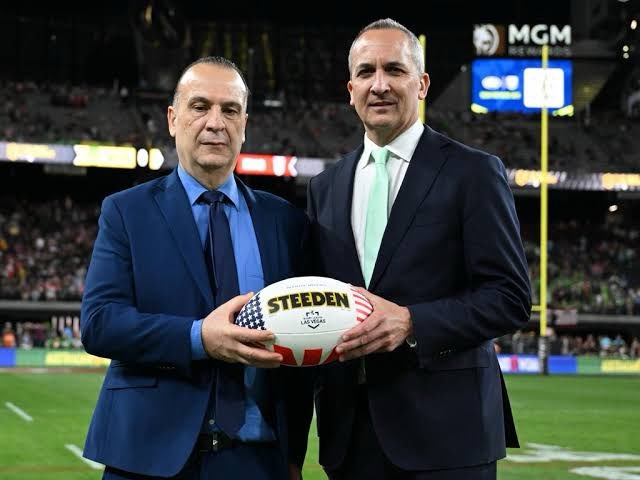 dwatsonhayes's tweet image. The NRL is eyeing a $3 billion-plus bonanza on their next broadcast deal and will ramp up negotiations with current rights holders Channel 9 and Foxtel, while streaming services have emerged as fresh options during broadcast negotiations dailytelegraph.com.au/sport/nrl/pete… #NRL