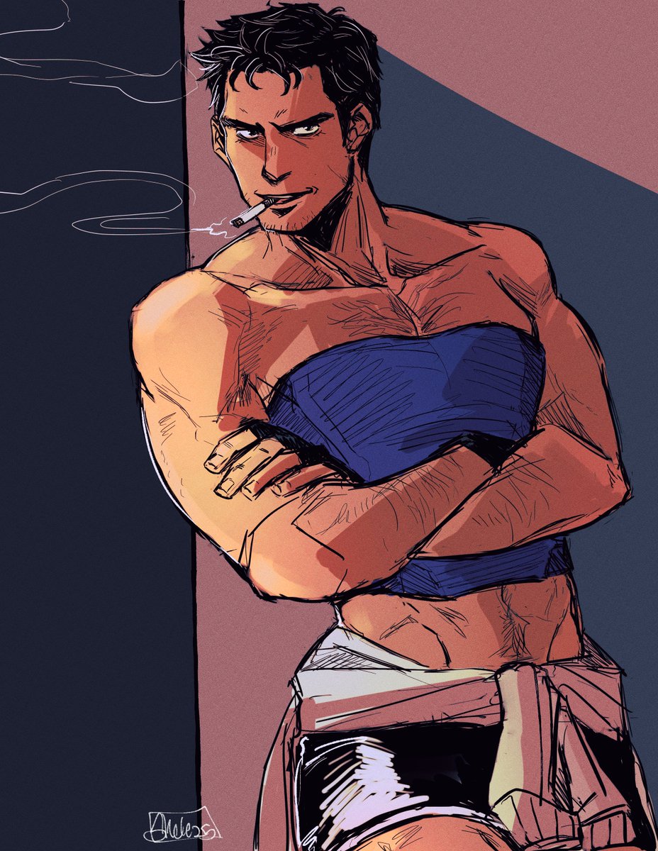 skelesass's tweet image. lbr they both rock this fit
#REBHfun #ResidentEvil #RE3 #ChrisRedfield #fanart #sketch