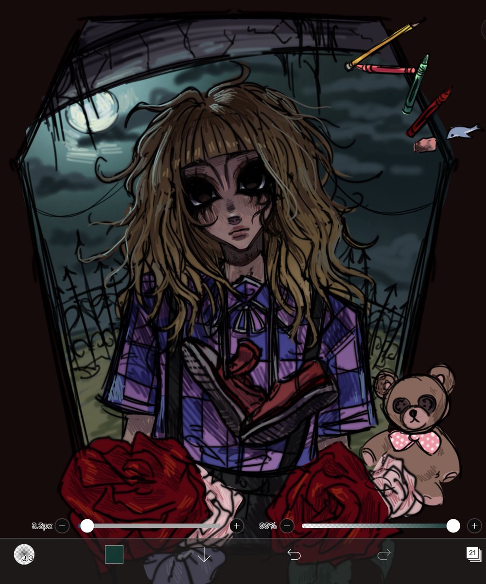mowcrowave's tweet image. wips #yiik #yiikiv #yiikfanart
