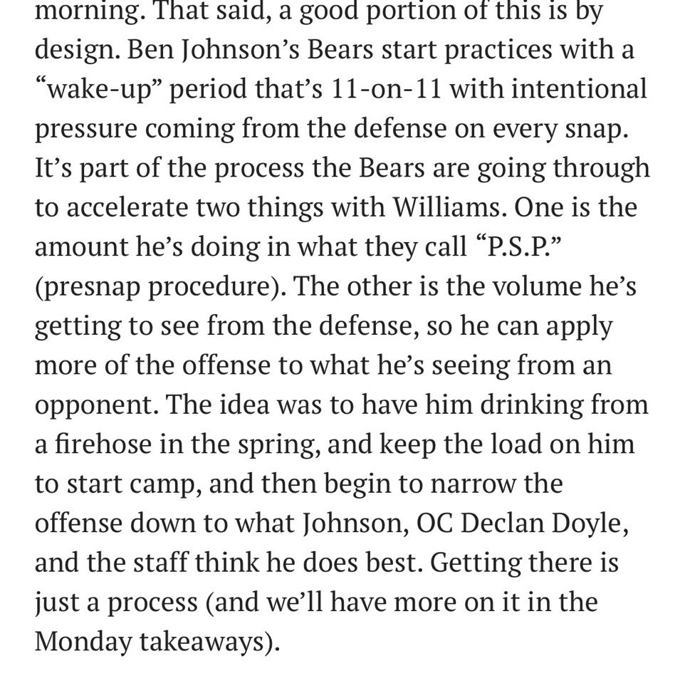 The process is going to be ugly by Ben Johnson’s design, but hard work isn’t pretty