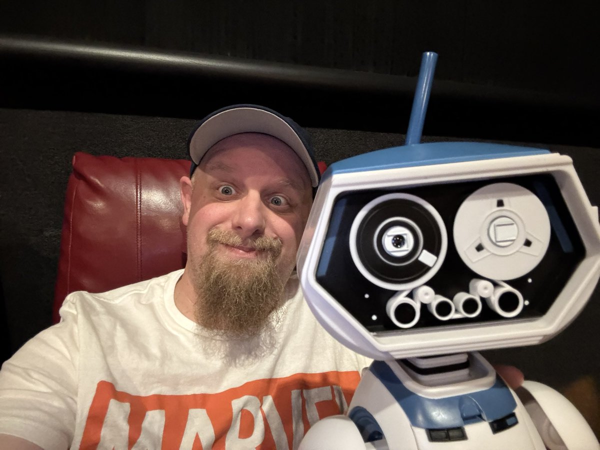 Myself, my brother, and HERBIE are ready for Fantastic Four!

And yes, I did put my popcorn in him.