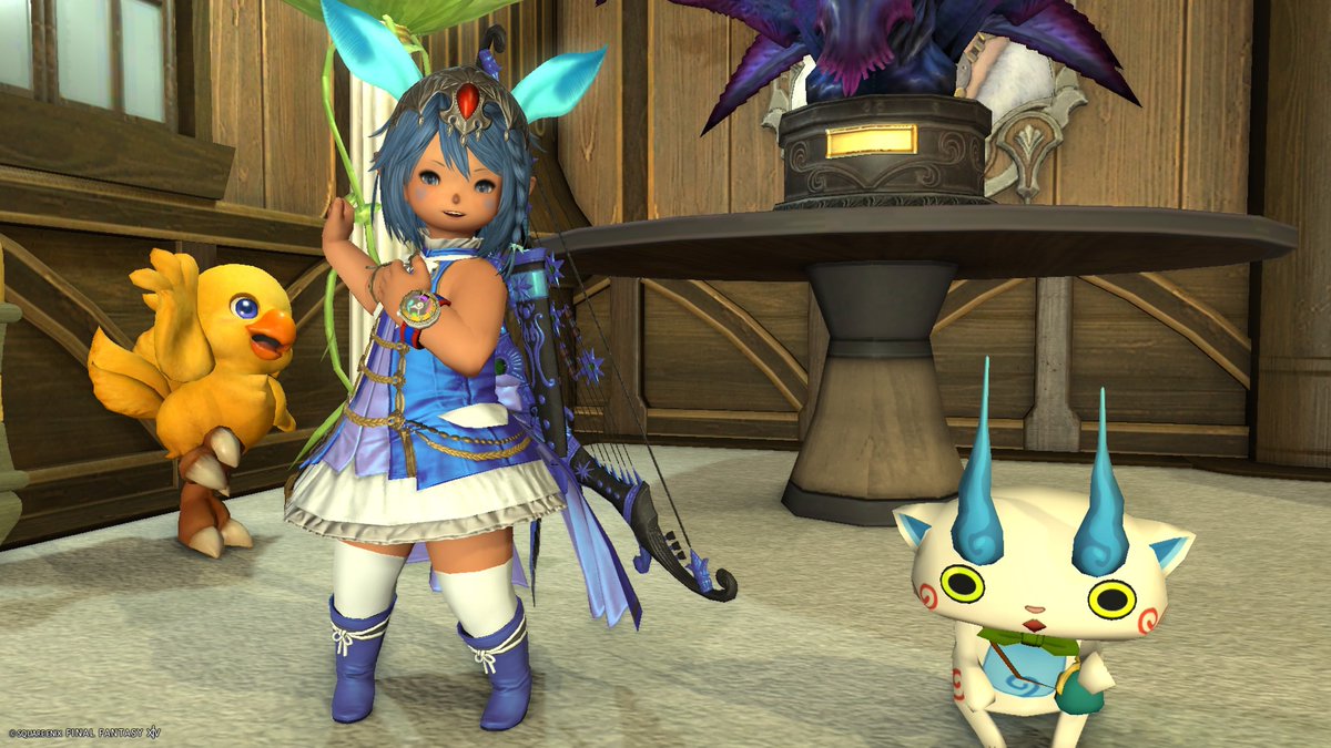 ソングバードコスはいいぞ！
#FF14
#おはララ