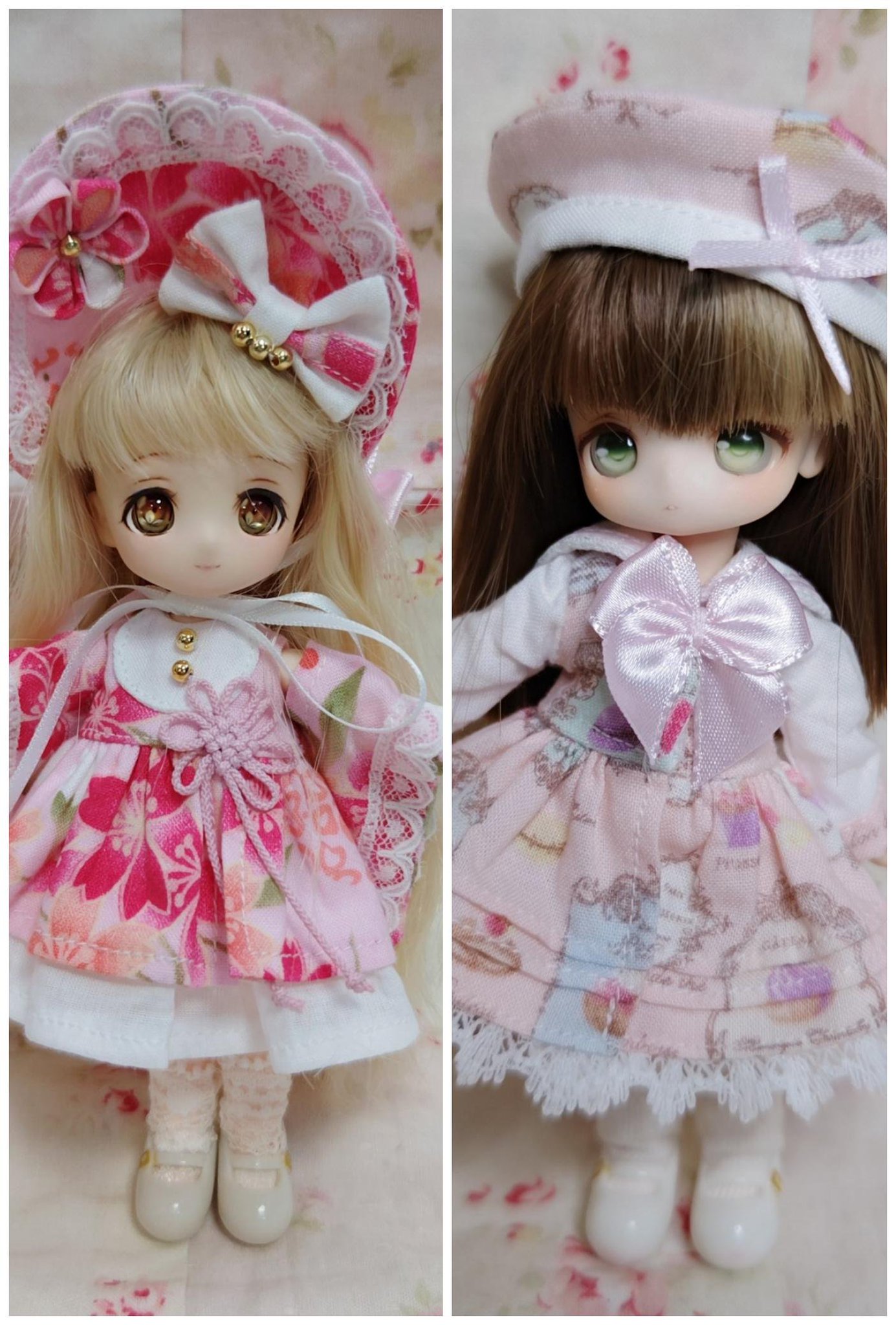 恋夢様　オビツ11 ハンドメイド オビツ11、ねんどろいどどーる（archetype）などの1/12素体服