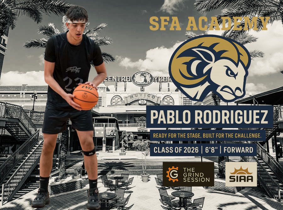 From Chicago to Tampa — welcome to your next chapter.

Pablo Rodriguez, a 6’8” standout from the Class of 2026, is officially joining us at SFA Academy.

This move isn’t just about geography — it’s about growth, competition, and commitment to the next level.

We’re excited to