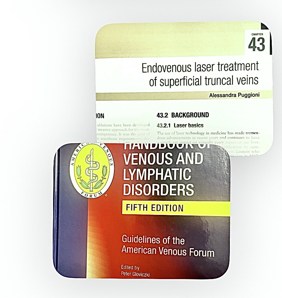 Alessandra Puggioni, MD (@theveinsqueen) on Twitter photo Time to update your Venous Library? The 5th ed. of the Handbook of Venous & Lymphatic Disorders was written by the world’s venous experts of <a href="/VenousForum/">American Venous Forum | AVF</a> and international authorities and is the most important reference for management of venous & lymphatic disorders. <a href="/gloviczki/">Peter Gloviczki, MD</a> Time to update your Venous Library? The 5th ed. of the Handbook of Venous & Lymphatic Disorders was written by the world’s venous experts of <a href="/VenousForum/">American Venous Forum | AVF</a> and international authorities and is the most important reference for management of venous & lymphatic disorders. <a href="/gloviczki/">Peter Gloviczki, MD</a>