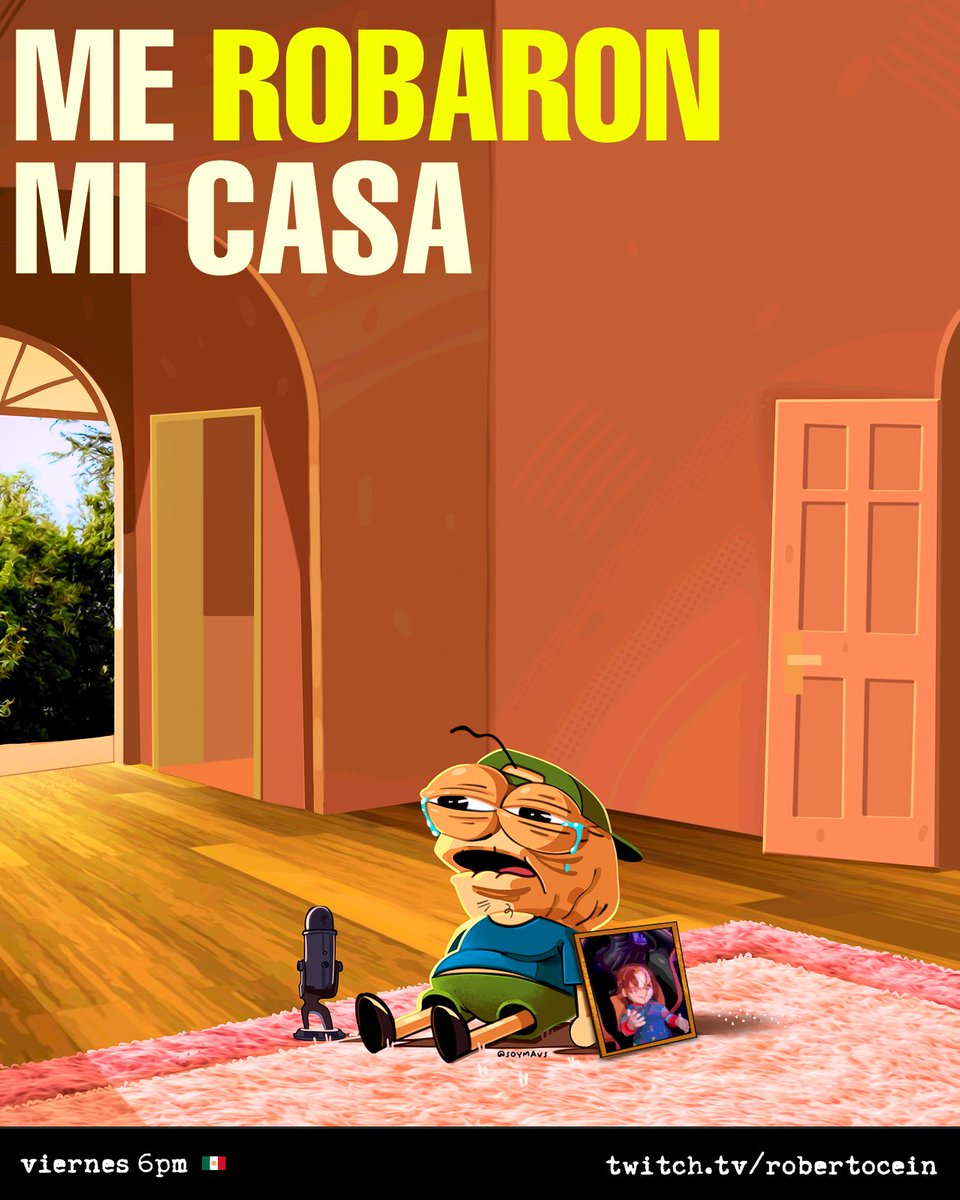 soymavs's tweet image. Poster para @Roberto_Cein para el stream de hoy, ahorita de que ya.