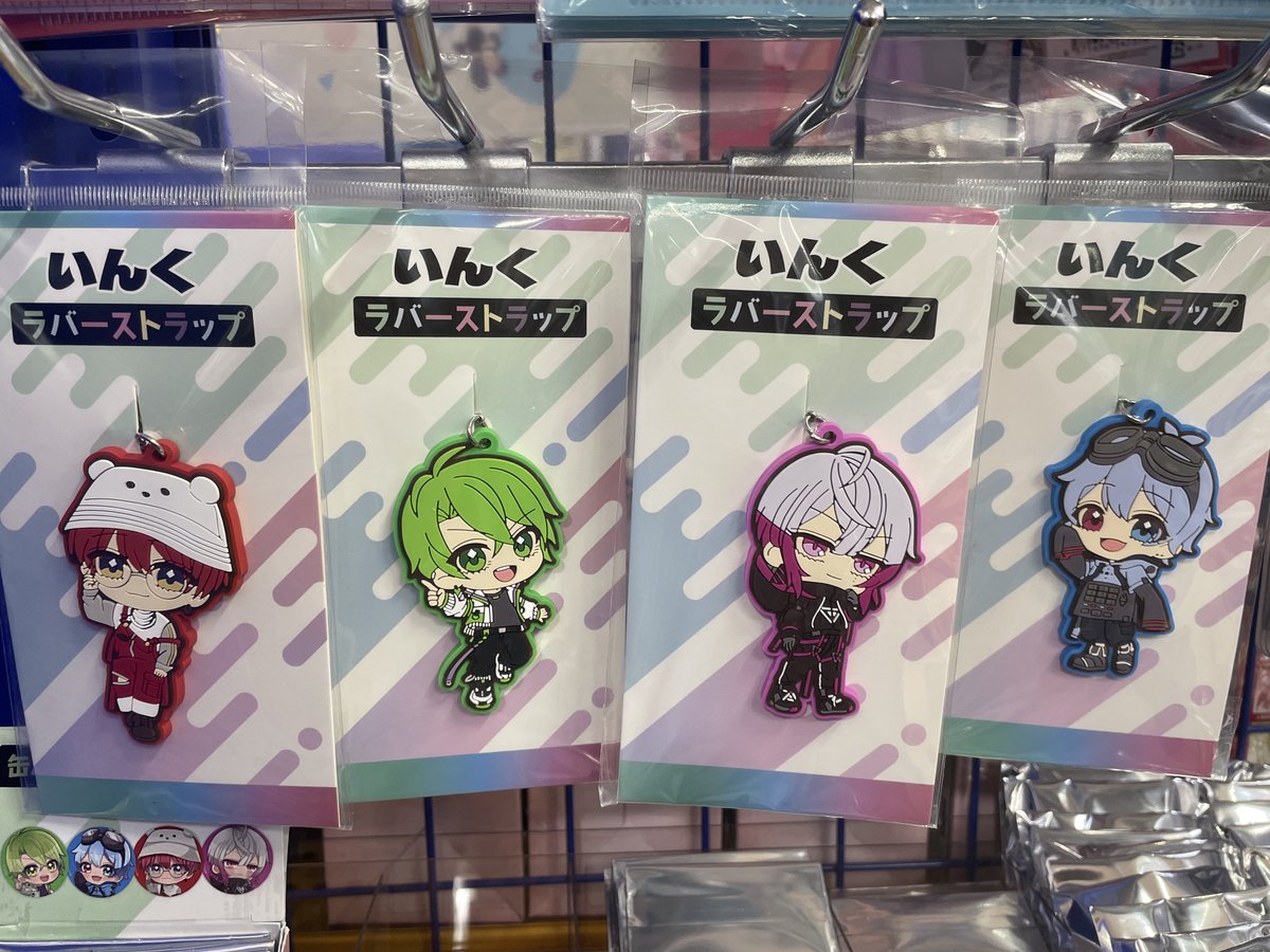 グッズ入荷情報】 🌟いんく ▷缶バッジコレクション ▷マスコット