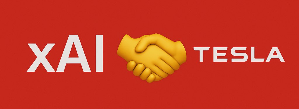 EFIEBER_ANDRE's tweet image. xAI x Tesla 📌
Warum macht das Sinn?
👉 KI-Synergie: Teslas Flotte liefert Millionen Kilometer Fahrdaten – perfekt, um xAI’s KI zu trainieren und FSD zu verbessern.
👉 Eigenes Ökosystem: Elon will Tesla zur KI-Firma machen. Mit xAI hätte Tesla mehr Kontrolle über…