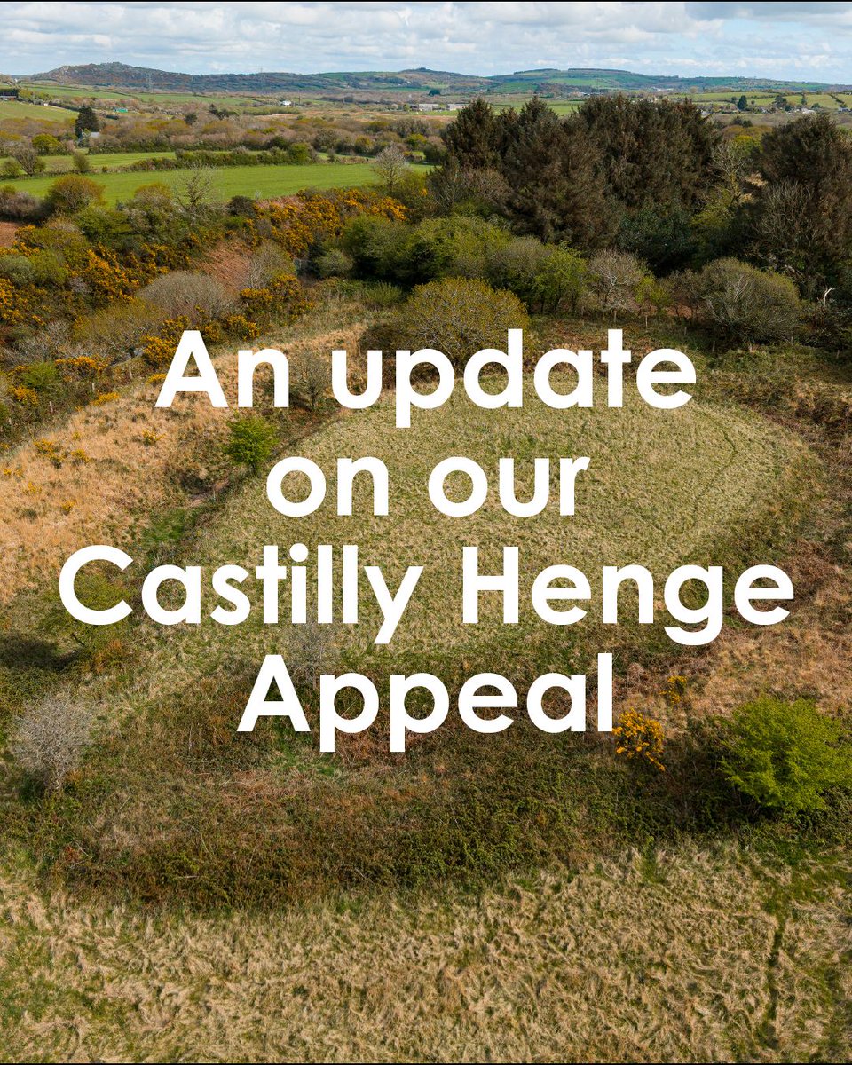 Thank you to everyone who has donated to our Castilly Henge Appeal. Thanks to your generosity, we have already raised over £2,250!

We have some way to go to reach our £50,000 target, so if you can donate, we would be hugely grateful! 

Support the appeal cornwallheritagetrust.org/support-us/cas…