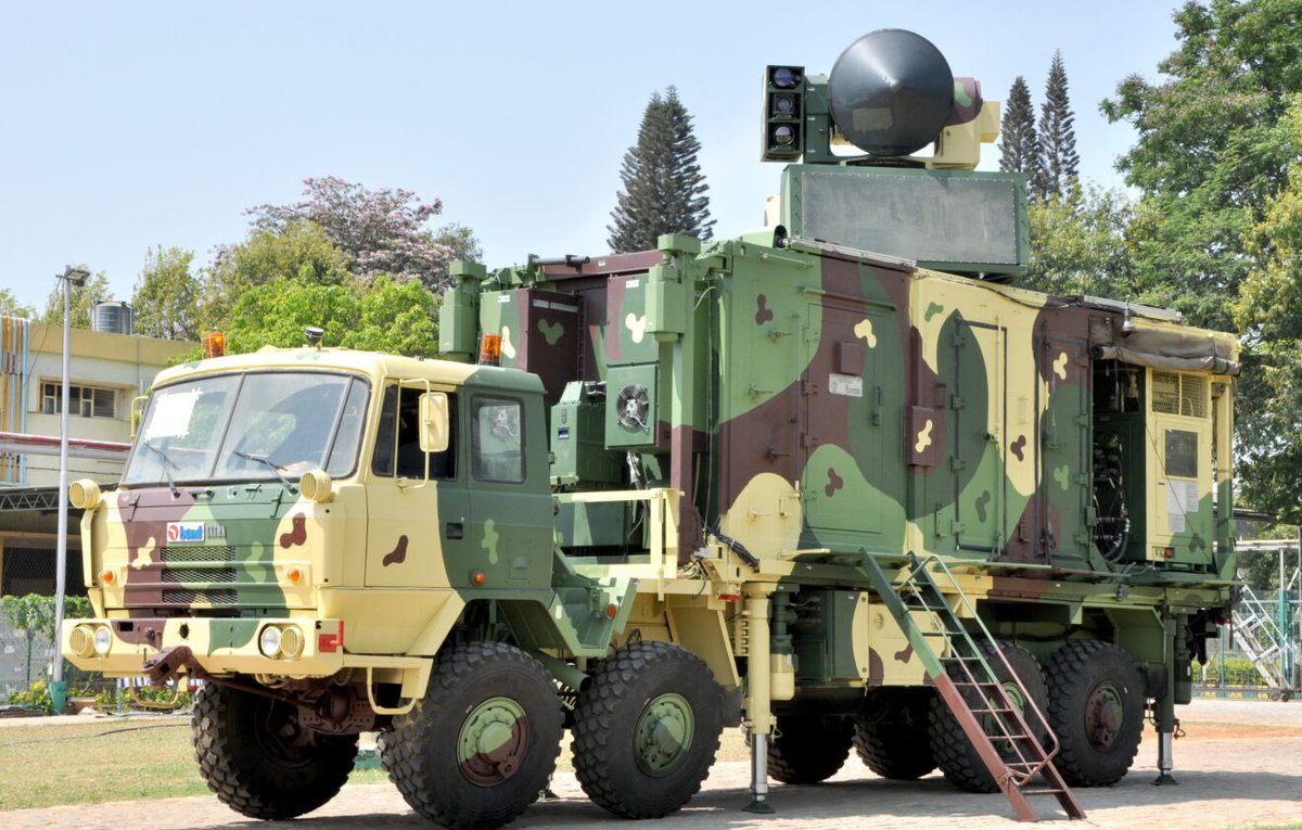 Tar21Operator's tweet image. #BREAKING: BEL has signed a ₹1,640 crore contract with the Ministry of Defence for the supply of 'Atulya' Air Defence Fire Control Radars to the Indian Army.