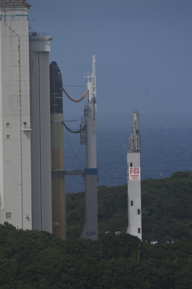 tane_rocket's tweet image. 7月23日15時～
H3ロケット30形態CFTの機体移動
#H3ロケット
#H3ロケット30形態
#CFT
#機体移動