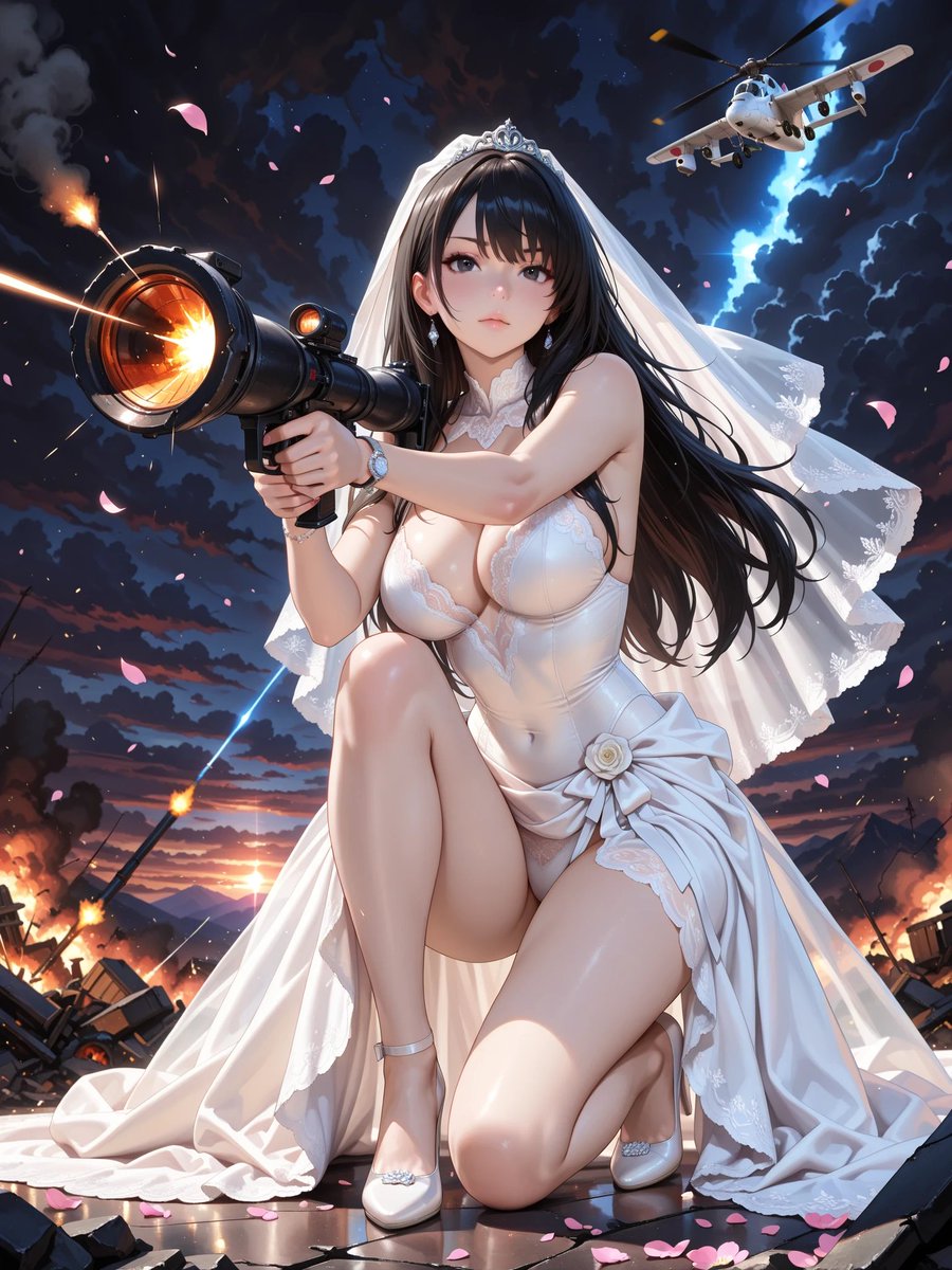 vcZYcCXkKOLxgxw's tweet image. 🌸フォロワー7,000人記念イベント開催!🌟
【テーマ:花嫁×バズーカ】
📅 イベント概要
■開催期間:7/27(日)〜 7/31(木)
■参加方法:#花嫁とバズーカ のタグをつけて投稿
■総括:8/2(土)
■最優秀賞発表:総括日にこちらで(勝手に)一番素敵な投稿を発表します 🌈
🎨参加ルール…