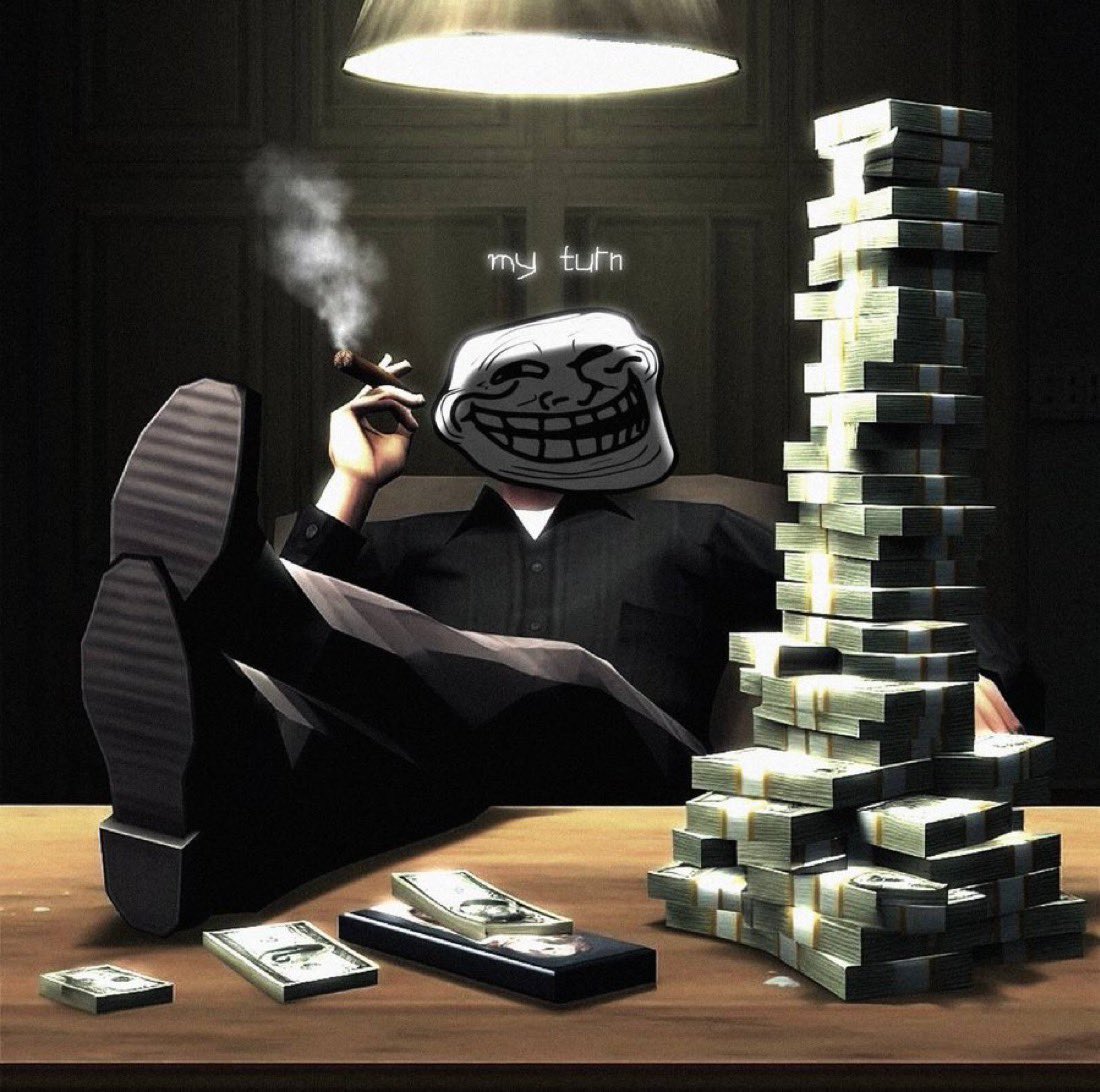 Geo_X_Trade's tweet image. $troll its time