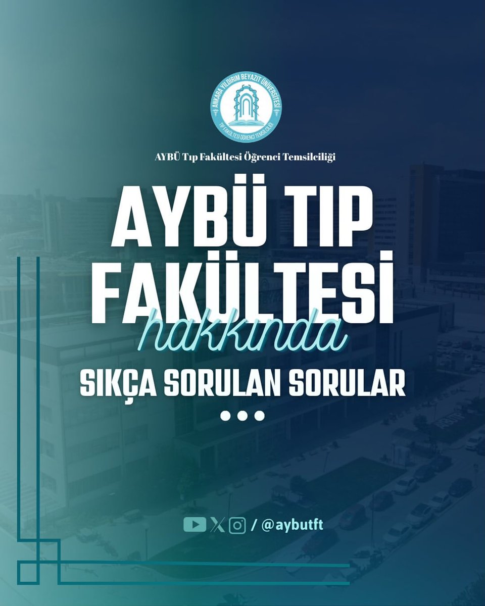 AYBÜ TIP FAKÜLTESİ tweet media