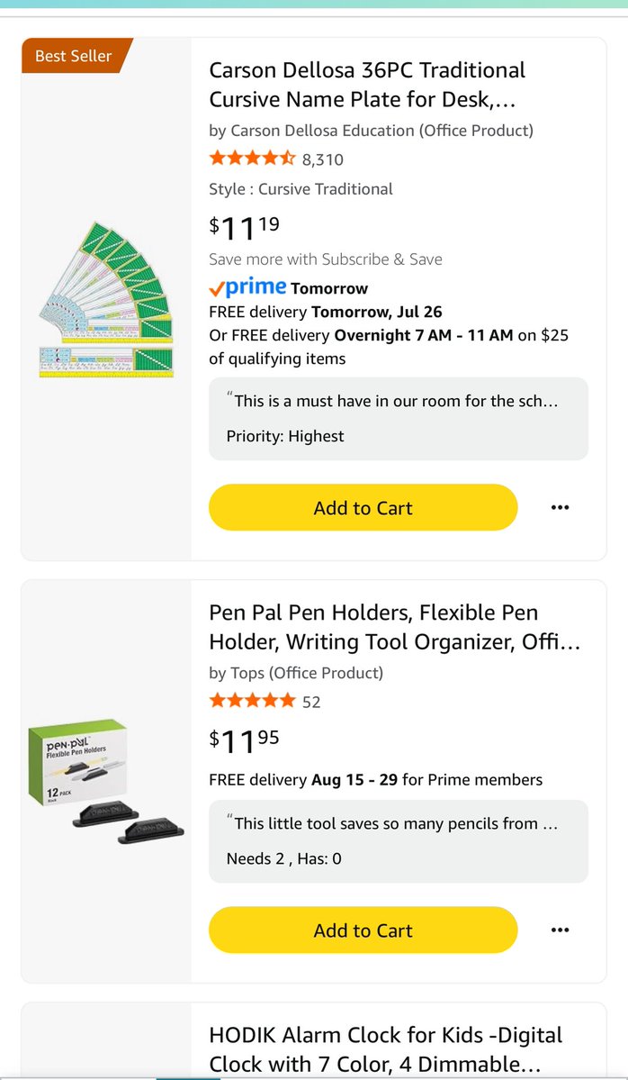 3teacherlearner's tweet image. Staying hopeful that our wishlist gets seen by the right π₯· or π§ββοΈ. Iβm starting year 23 in a title 1 school in Sept. and our class could really use the name tags. Please share/repost. Thanks in advance. We could really use the name tags for their desks. amazon.com/hz/wishlist/lsβ¦