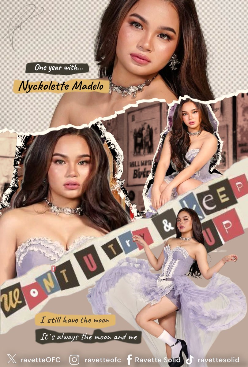 RAVETTE OFFICIAL (MV STREAMING) (@ravetteofc) on Twitter photo One Year with <a href="/kolettemadelo/">Nyckolette Madelo</a> !🌙
From day one to now, it’s been an incredible journey supporting someone as talented, genuine, and full of light as you.
Being part of this ride has been nothing short of amazing. Thank you for the endless inspiration, the laughter you bring, and One Year with <a href="/kolettemadelo/">Nyckolette Madelo</a> !🌙
From day one to now, it’s been an incredible journey supporting someone as talented, genuine, and full of light as you.
Being part of this ride has been nothing short of amazing. Thank you for the endless inspiration, the laughter you bring, and