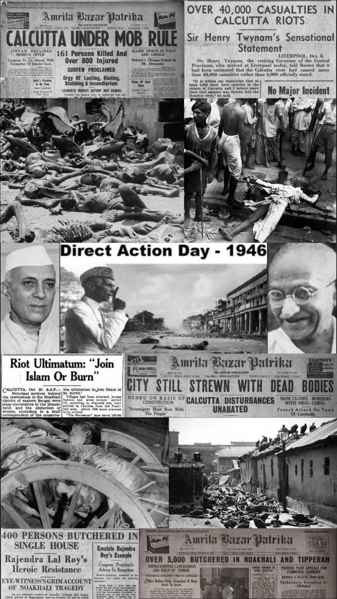 AAArtsOfficial's tweet image. These are not stories. These are 𝗿𝗲𝗮𝗹 𝗻𝗲𝘄𝘀𝗽𝗮𝗽𝗲𝗿 𝗵𝗲𝗮𝗱𝗹𝗶𝗻𝗲𝘀 𝗳𝗿𝗼𝗺 𝟭𝟵𝟰𝟲, the erased truth of 𝗛𝗶𝗻𝗱𝘂 𝗴𝗲𝗻𝗼𝗰𝗶𝗱𝗲 in Bengal.
Now the world will know.
𝗧𝗵𝗲 𝗕𝗲𝗻𝗴𝗮𝗹 𝗙𝗶𝗹𝗲𝘀
Releasing worldwide on 5th September 2025.
#TheBengalFiles…