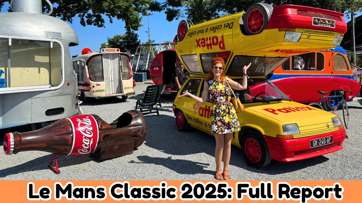 idriveaclassic's tweet image. Le Mans Classic 2025 - the greatest car event in the world?! Another Morris Minor road trip!
The disaster, the fun…and everything in-between.
Massive thank you to Motorsport Travel Destinations who made it all happen 🩷
youtu.be/8IpBDzenwaI