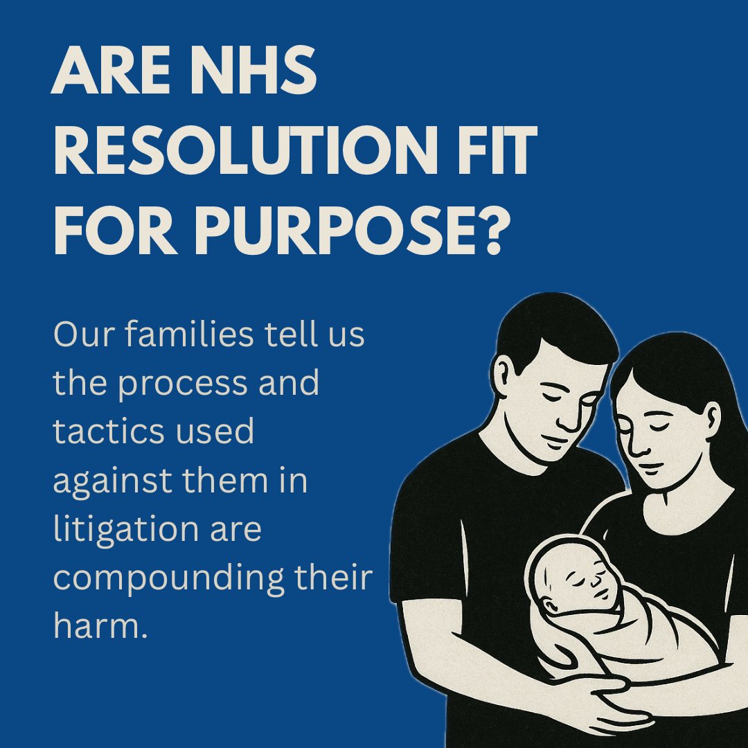maternityR2R's tweet image. Thoughts?
Are NHS Resolutions fit for purpose?
Are NHS Resolutions part of the problem?
#MaternityCare #PatientSafety #NHSResolutions #BirthTrauma #Accountability #MaternityScandal #FathersMatter #PartnersMatter #EveryVoiceCounts #right2recover