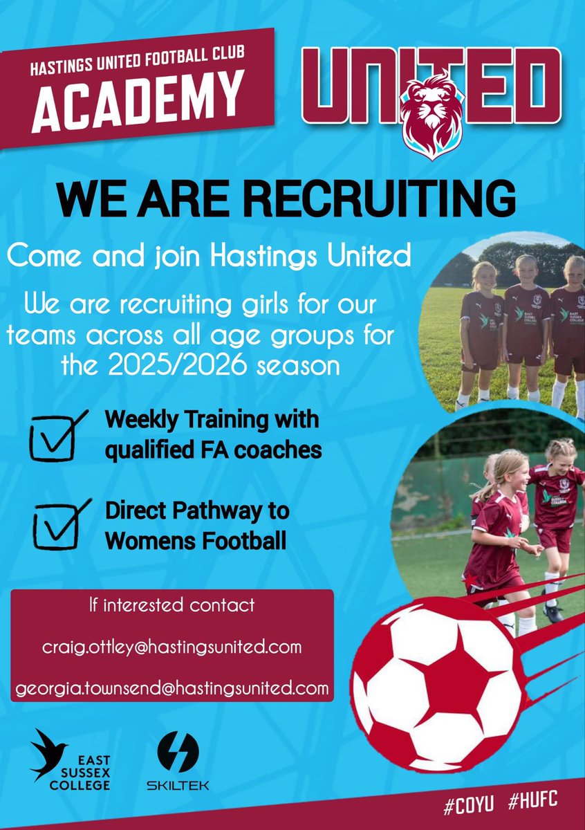 Hastings United F.C. Academy (@hufcacademy) on Twitter photo 