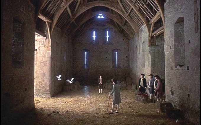 KingofFr1's tweet image. El milagro de la luz, fruto de la obstinación de Kubrick y la habilidad de John Alcott. Una apoteosis de cine.
Barry Lyndon, 1975