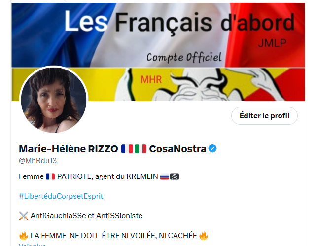 MhRdu13's tweet image. Ma petite biographie devrait aider certains, à faire le ménage, me bloquer etc...
Bon vent et bon débarras 🖕🖕🖕