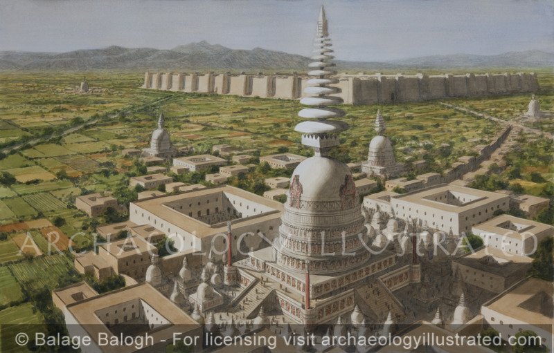 Gandaberunda4's tweet image. We don't thank the Kushans enough for introducing central dome and 4 minarets style architecture to Persia and central Asia from India and civilising them.
Which eventually was replicated by the Mughals as Tomb.