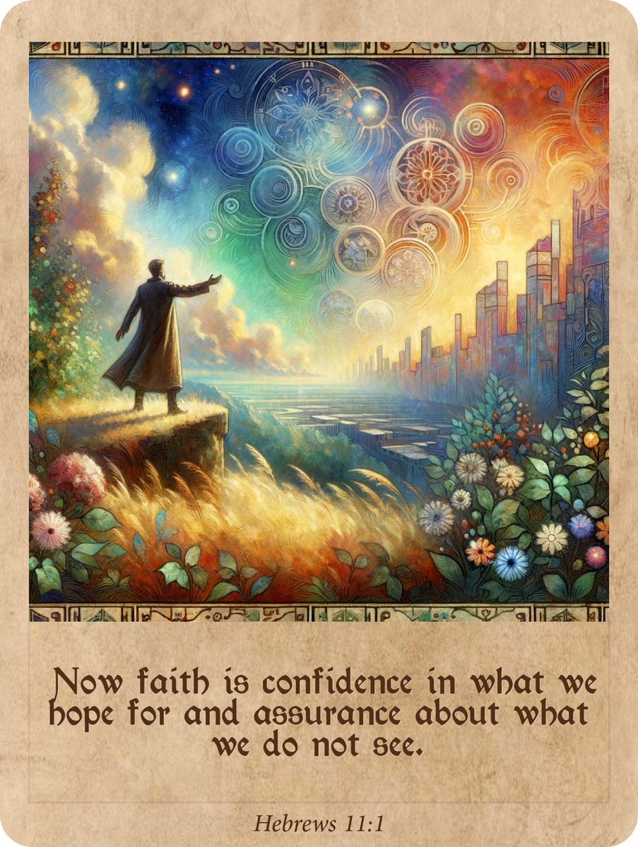 bigbirdart's tweet image. Verse Of The Day: Hebrews 11:1
Now faith is confidence in what we hope for and assurance about what we do not see.
