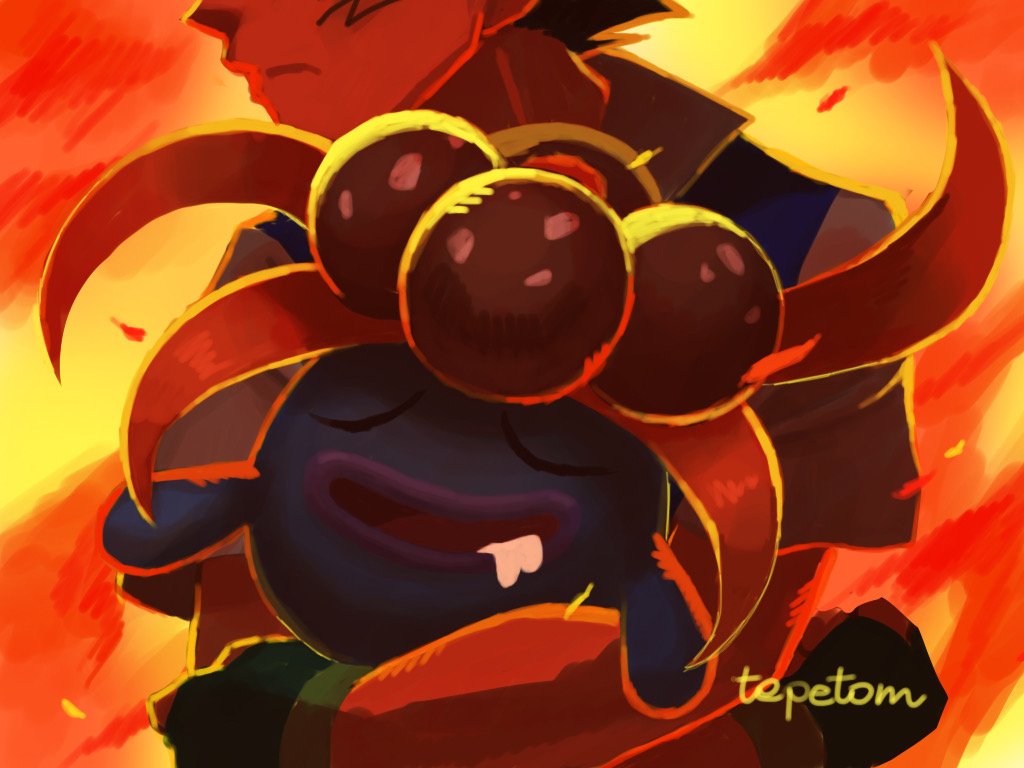 te_pe_to's tweet image. #ポケモン版深夜の真剣お絵描き60分一本勝負
＋20分