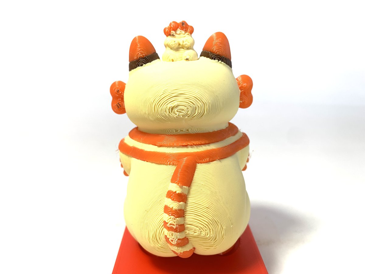 tabun2022's tweet image. #WF2025S フルカラープリントのフィギュア3体を出品します。
◎縄文猫(トラ)
◎縄文猫(ミケ)
◎縄文猫(ハチ) ¥3,500
出力品のため積層目やバリの跡がございますが、こちらは不良ではなく仕様です。
ご理解の上、ご購入をお願いします。
#WF2025Sおしながき