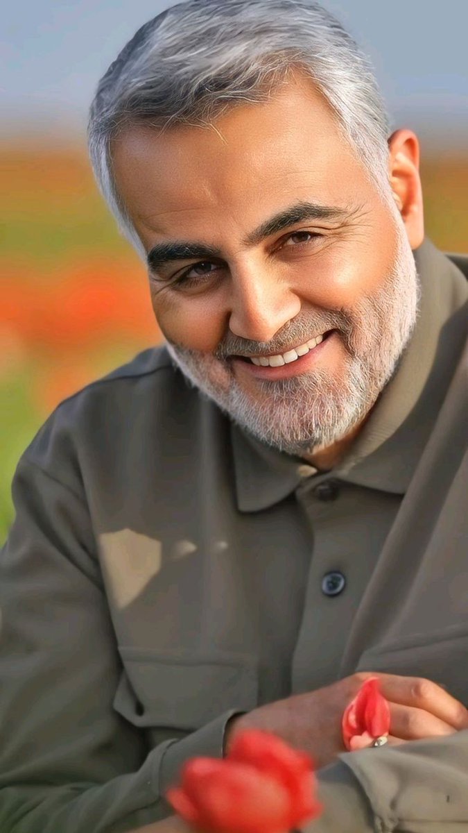 صباحكم جميل ك جمال شهيد الحق الجنرال سليماني رضوان الله علية