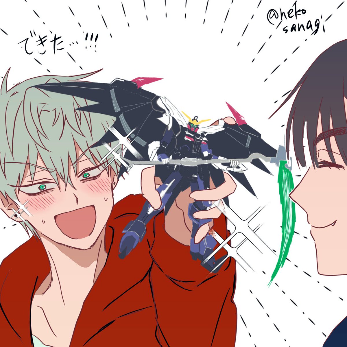 nekosanagi's tweet image. #ALNST 
ティルはデスサイズ似合うようねっていう落書き