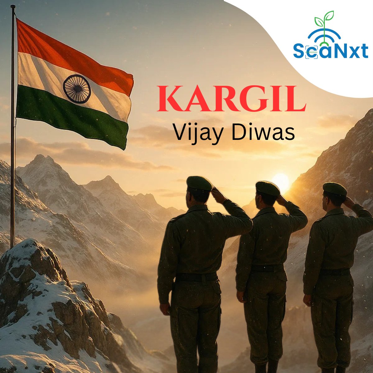 Today, we honor the courage, sacrifice, and unwavering spirit of the heroes who safeguarded our nation during the Kargil conflict.

Their determination in the face of immense challenges reminds us that true strength lies in unity, resilience, and a commitment to a cause greater