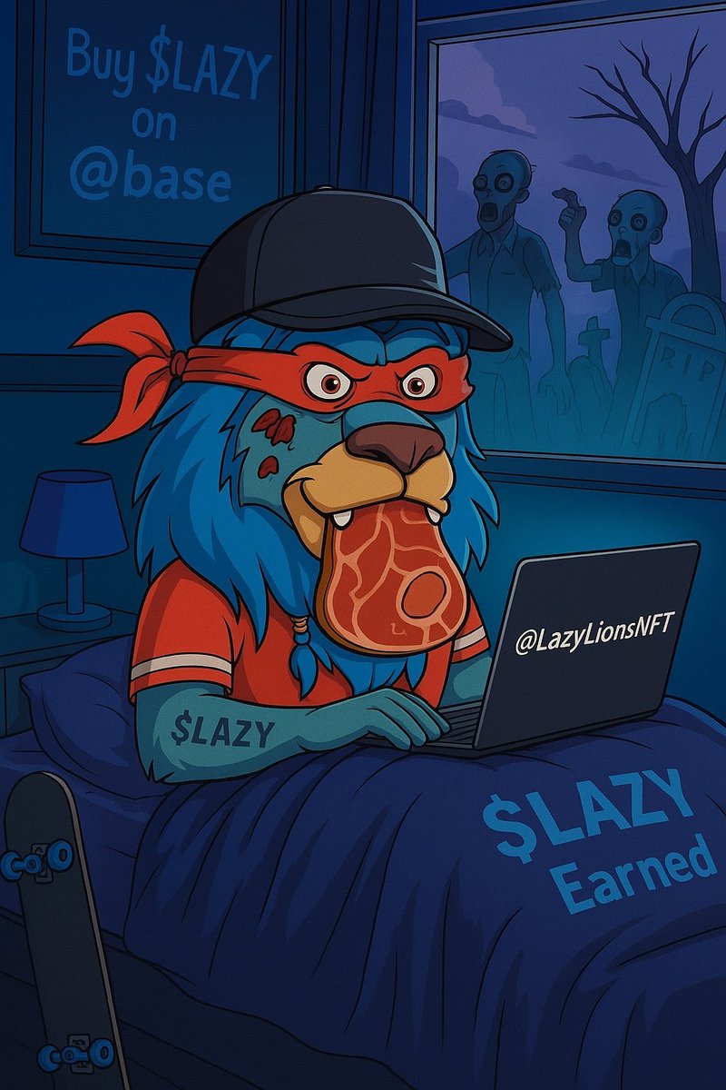 C2Dougie's tweet image. GN fam💤

See y&apos;all tomorrow 

Remember $LAZY is earned💸