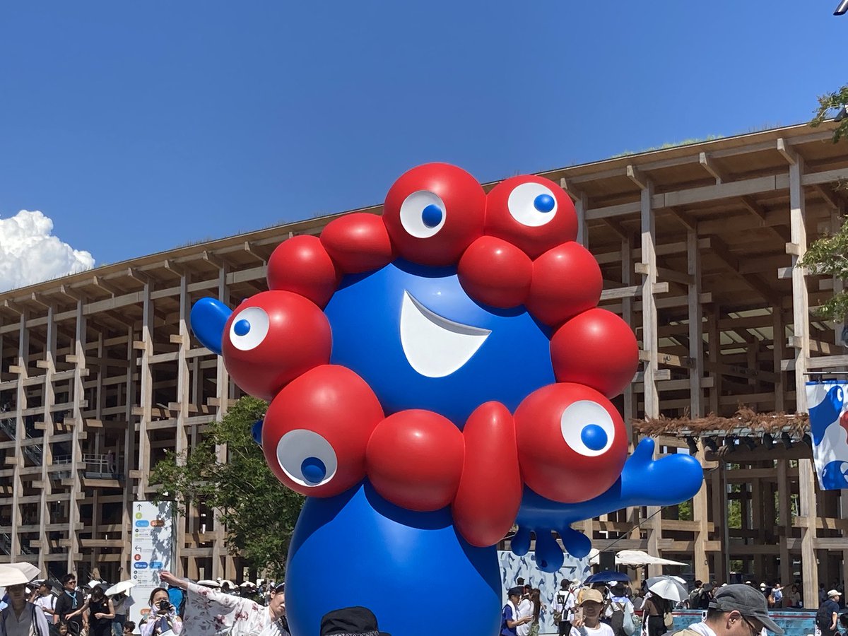 coffeexym's tweet image. ミャクミャクに逢いに行く前にー大屋根リング見ながら向かいました😚

今日も最高の一日です🙌