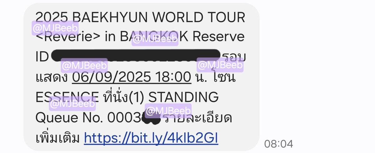MJBeeb's tweet image. WTS ส่งต่อ/ปล่อย/ขาย original price
💜เสาร์ Essence คิว 3×× (6,950.-)
🩷อาทิตย์ EL3 แถว L (5,550.-)
นัดรับ จ่ายสดที่คอนน้องดรีมได้คั้บบ💕
มัดจำ/ผ่อน คุยกันได้ค่ะ
#ReverieBANGKOK #ReverieTour #Baekhyun #ตลาดนัดEXO