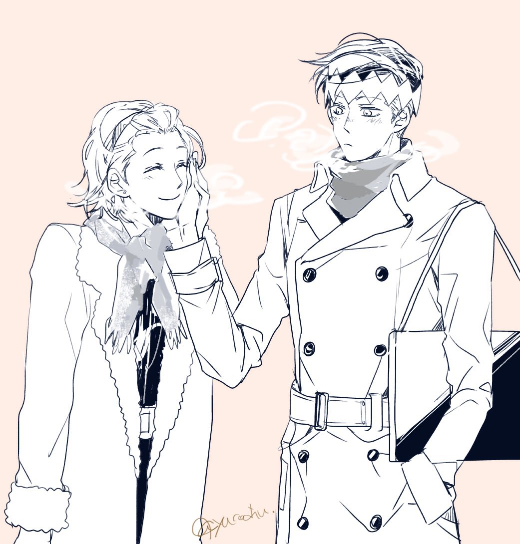 暑すぎるので冬の絵を🪾